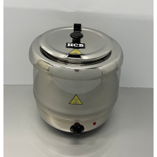 Soup kettle / soup tureen 10 liters Stainless steel HCB