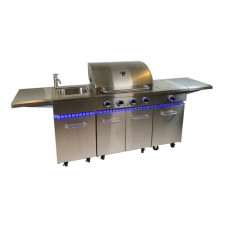 Gas grill Stainless steel