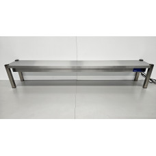 200 cm Warming rack Premium-line Stainless steel HCB