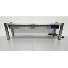 120 cm Heated Shelf Premium-line Stainless Steel HCB