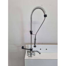 Shower faucet with hands-free control