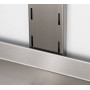 Double-walled shelf 160 x 30 cm HCB Stainless steel