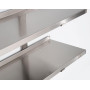 Double-walled shelf 160 x 30 cm HCB Stainless steel