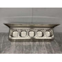 GN container holder with lid 5 x 1/6 88.5 cm Stainless steel HCB