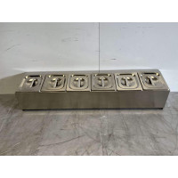 GN container holder 6 x 1/6 99.5 Stainless steel HCB