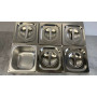 GN container holder 6 x 1/6 50 cm Stainless steel HCB