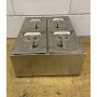 GN container holder 4 x 1/6 34 cm Stainless steel HCB