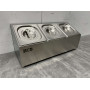 GN container holder 3 x 1/6 50 cm Stainless steel