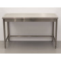 Work table Basic-line 140 x 60 x 85 cm HCB stainless steel