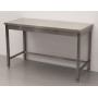 Work table Basic-line 140 x 60 x 85 cm HCB stainless steel