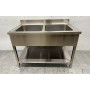 Sink with table 120 cm Stainless steel HCB