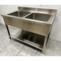 Sink with table 120 cm Stainless steel HCB