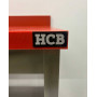 Workbench Premium-line 160 cm with polyethylene PE cutting surface Stainless steel HCB