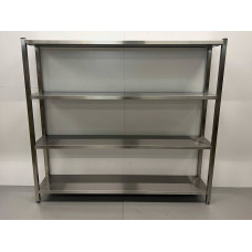 Storage shelf Premium-line 200 x 40 x 180 cm Stainless steel HCB
