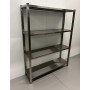 Storage shelf Premium-line 140 x 40 x 180 cm Stainless steel HCB