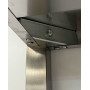 Storage shelf Premium-line 140 x 40 x 180 cm Stainless steel HCB