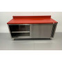 Work cabinet - table Premium-line 180 cm Stainless steel HCB