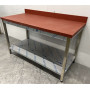 Workbench Premium-line 150 cm Stainless steel