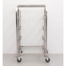 Trolley for 4 washing baskets 50 x 50 cm HCB Stainless steel