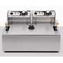 14 litres fish fryer, donut fryer, deep fryer, 230 V HCB stainless steel