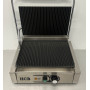 Contact grill Panini grill with grooved edge 230 V Stainless steel HCB