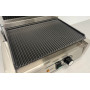Contact grill Panini grill with grooved edge 230 V Stainless steel HCB
