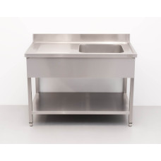 Sink 120 x 70 cm HCB Stainless steel