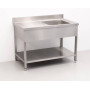 Sink 120 x 70 cm HCB Stainless steel