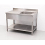 Sink 120 x 70 cm HCB Stainless steel