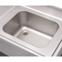 Sink 120 x 70 cm HCB Stainless steel