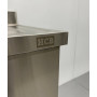Stainless steel sink 100 x 60 cm