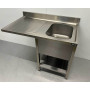 Sink Premium-line Welded model 120 cm Stainless steel HCB