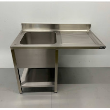 Sink Premium-line Welded model 120 cm Stainless steel HCB