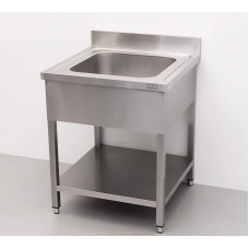 HCB stainless steel sink 70 x 70 cm