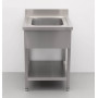 Sink 60 x 70 cm Stainless steel HCB