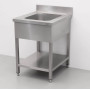 Sink 60 x 70 cm Stainless steel HCB