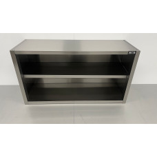 120 cm Wall cabinet Premium-line Open model Stainless steel HCB