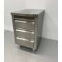 Work cabinet - work table Premium line 50 cm Stainless steel HCB