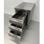 Work cabinet - work table Premium line 50 cm Stainless steel HCB