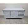 160 cm Work cabinet - work table Stainless steel HCB
