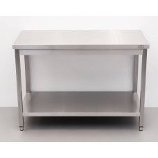 Workbench Basic-line 120 x 60 x 85 cm HCB Stainless steel