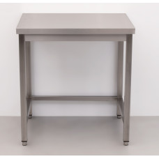 Workbench Premium-line 80 x 60 x 85 cm Stainless steel HCB