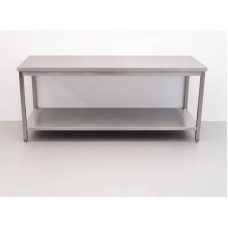 Workbench Premium-line 200 x 70 x 85 cm HCB Stainless steel