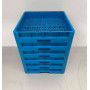 Plastic basket 50 x 50 x 10 cm