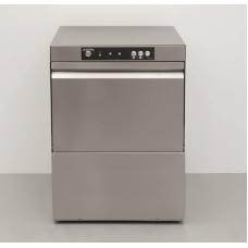 Premium-line Plus Dishwasher with water softener and drain pump 400V Stainless steel Asber