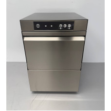 Premium-line glass washing machine with drain pump and soap pumps 230V Stainless steel Asber