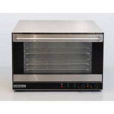 Convection oven 60 x 40 cm / 1/1GN 230V Stainless steel Euromax Linea Nero Turbo 10904N