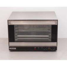 Convection oven 400V Stainless steel Euromax Linea Nero Turbo 10903N