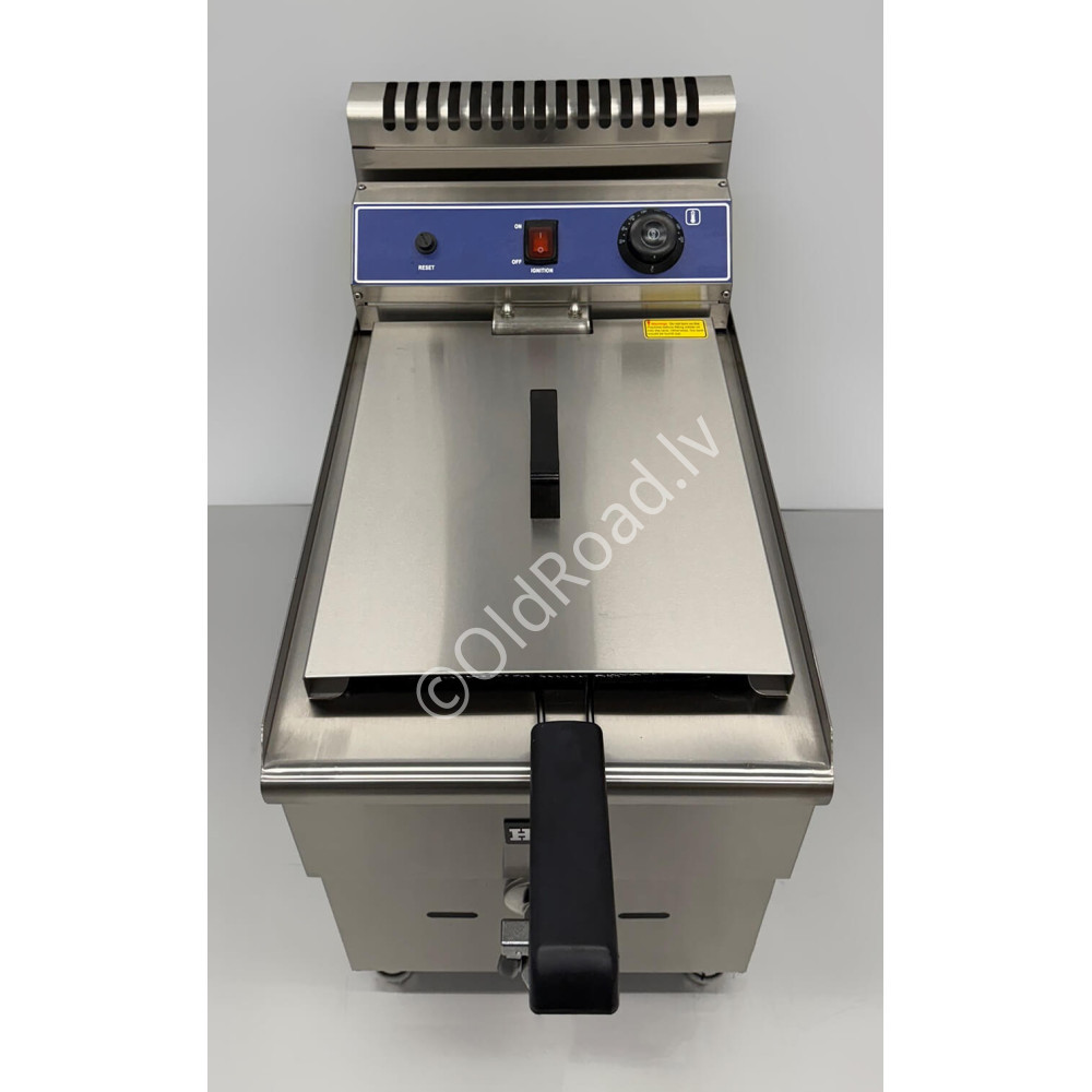 HCB deep fryer, 14 liters, Propane gas Stainless steel