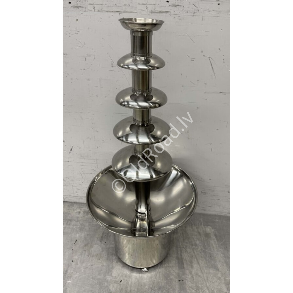 Chocolate fountain 5 levels 80 cm 230V Stainless steel HCB